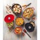 Maku Pot 2.2L PYREX round cast iron/O20cm/red 3426470022750 3