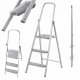 Folding stepladder K40 BasicLine / steel / 3 steps safety handle 4007126017208 11