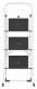 Folding stepladder K40 BasicLine / steel / 3 steps safety handle 4007126017208 1