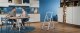 Folding stepladder K40 BasicLine / steel / 3 steps safety handle 4007126017208 4