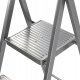 Folding stepladder K40 BasicLine / steel / 3 steps safety handle 4007126017208 6