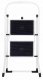 Folding stepladder K40 BasicLine / steel / 2 steps safety handle 4007126017192 2