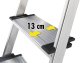 Household ladder L80 ComfortLine / aluminum / 6 steps 4007126023957 2