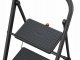 Folding stepladder K44 StandardLine / steel / 3 steps safety handle / black 4007126241733 4