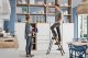 Folding stepladder K44 StandardLine / steel / 3 steps safety handle / black 4007126241733 9
