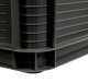 LA-KA-PE Transport box with load capacity up to 30kg Robert 60x40x32cm 64L graphite color 4052396010039 4