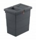 Wall-mounted waste bin FlexBox S / 7L / dark grey 4007126244260 1
