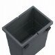 Wall-mounted waste bin FlexBox S / 7L / dark grey 4007126244260 3