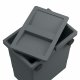 Wall-mounted waste bin FlexBox S / 7L / dark grey 4007126244260 4