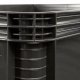 LA-KA-PE Transport box with load capacity up to 30kg Robert 60x40x22cm 45L graphite color 4052396010022 2