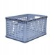 Transport basket with load capacity up to 60kg Robert 60x40x32cm 64L grey 4052396083149 8