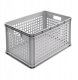 Transport basket with load capacity up to 60kg Robert 60x40x32cm 64L grey 4052396083149 9