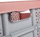 Folding box with load capacity up to 30kg Lea 48 5x35x23 5cm 32L red 4052396086782 5