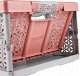 Folding box with load capacity up to 30kg Lea 48 5x35x23 5cm 32L red 4052396086782 6
