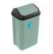 Waste bin with swivel lid 25L Swantje 33 5x25 5x53 5cm green 4052396104721 1