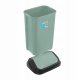 Waste bin with swivel lid 25L Swantje 33 5x25 5x53 5cm green 4052396104721 6