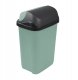 Waste bin with rotating lid 25L Rasmus 34x26x54cm green 4052396104646 2
