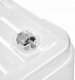 Box with lid on wheels clipbox Leo 59x38x35 5cm 56L transparent 4052396109788 5