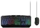 MediaRange Gaming-Set Tastatur 104 Tast + Maus 6-Tast (UK) 1