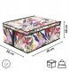 Folding box M size 48x36x19cm Floral Beauty 8000303311300 4