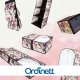 Folding box M size 48x36x19cm Floral Beauty 8000303311300 8
