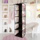 Hanging organizer with 5 shelves 30x30x120cm Floral Beauty 8000303311270 7