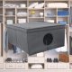 Folding box M size 48x36x19cm Gray 8000303317357 10