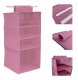 Hanging organizer with 4 shelves 33x33x82cm Blossom 8000303317456 4