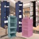 Hanging organizer with 4 shelves 30x30x80cm Mint 8000303317739 7