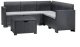 Garden furniture set Set Nebraska 2 grey 8003723490679 4