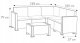 Garden furniture set Set Nebraska 2 grey 8003723490679 8