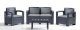 Garden furniture set Set Nevada 2 grey 8003723490471 1