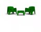 Garden furniture set Set Ibiza Terrace green 8003723502211 1
