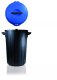 Waste bin Ecosolution 35L 42 5x37 5x54cm dark grey/blue 8009115042754 2