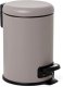 Pedal bucket 3L Nordic stainless steel/brown 8411801235331 1