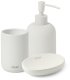 Liquid soap dish Soft ceramic white 8411801239629 1