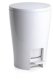 Bathroom pedal bin 5L Diabolo white 8411801203552 1