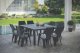 Garden table Julie Double Table (2 configurations) grey 8711245150376 12
