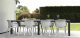 Garden table Julie Double Table (2 configurations) grey 8711245150376 4