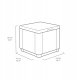 Garden chair/storage box Cube with cushion brown 8711245158372 3