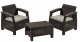 Garden furniture set Corfu Weekend brown 8711245158273 1