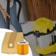 10x Worek do odkurzacza papierowy KARCHER WD3, WD3.200 MV 3 SE 4001 SE 4002 11