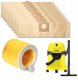 10x Worek do odkurzacza papierowy KARCHER WD3, WD3.200 MV 3 SE 4001 SE 4002 12