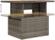 vidaXL Zestaw Sofa Ogrodowa Zestaw 7 Szary, Czarny Aluminium, Olefin 9