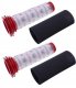 GERMAN 2x FILTR zestawy do BOSCH ATHLET 00754176 00754175 + PĘDZEL 5