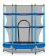 TRAMPOLINA OGRODOWA DUŻA STABILNA DLA DZIECI DO DOMU Z SIATKĄ 138 x 160 CM 1