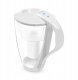 Dzbanek szklany Crystal biały SeeYoo Set3 stalowe 2