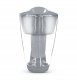 Szklany dzbanek Dafi CRYSTAL LED stalowy 6xUnimax 2