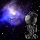 Projektor LED gwiaździstego nieba Astronauta, z Bluetooth - czarny 1