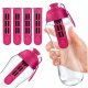 Butelka filtrująca Dafi 0,5l flamingowa 4 filtry 4